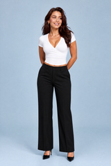 Crop top com decote V cruzado