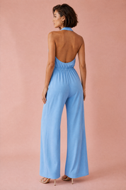 Combinaison col halter dos nu | Vue de dos | Lounelle Paris