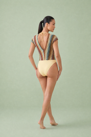 Body décolleté V dos nu | Vue de dos | Lounelle Paris