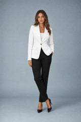 Blazer de tailleur com corte cintado