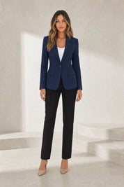 Blazer col tailleur coupe cintrée | Lounelle Paris