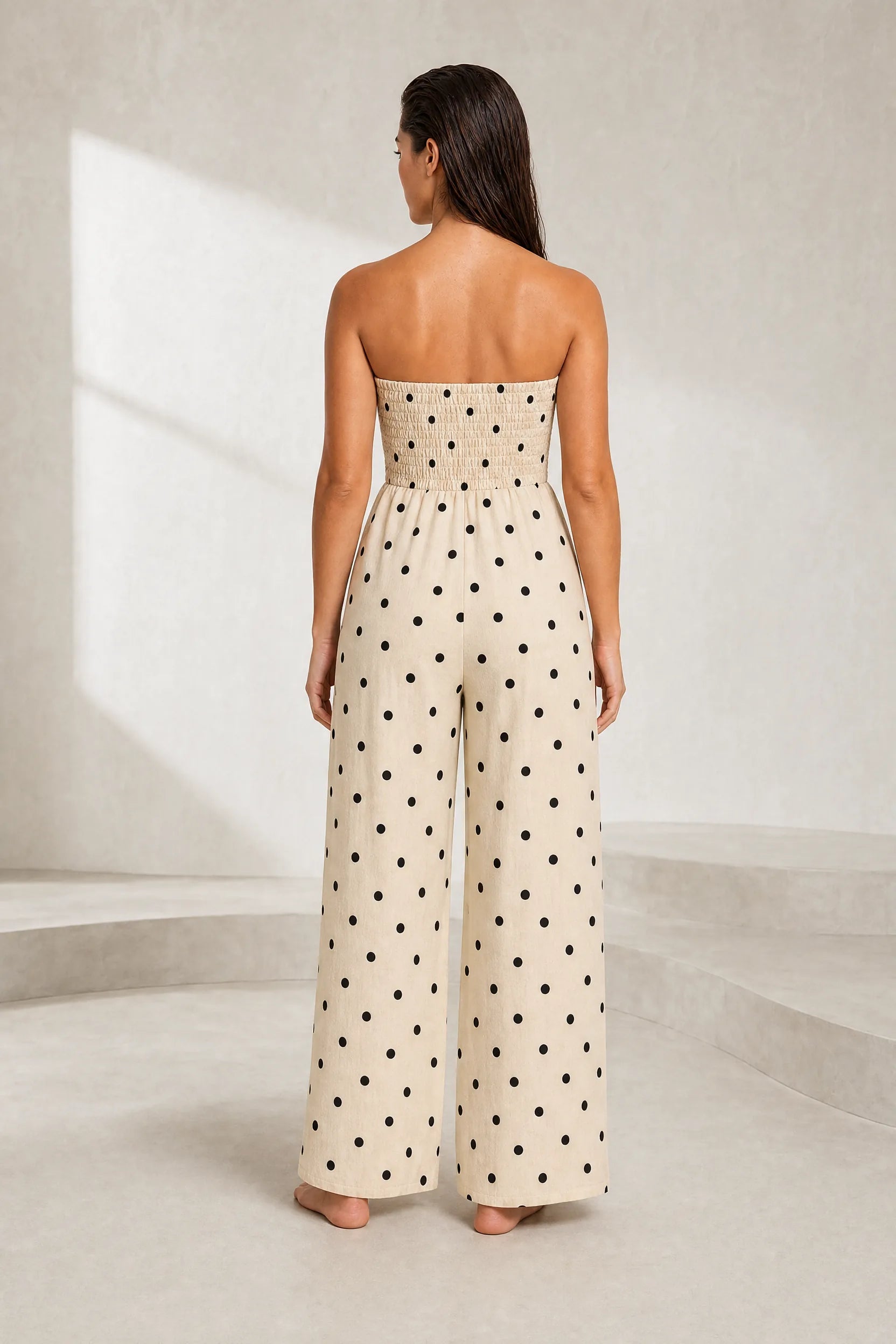 Combinaison bandeau à pois | Lounelle Paris