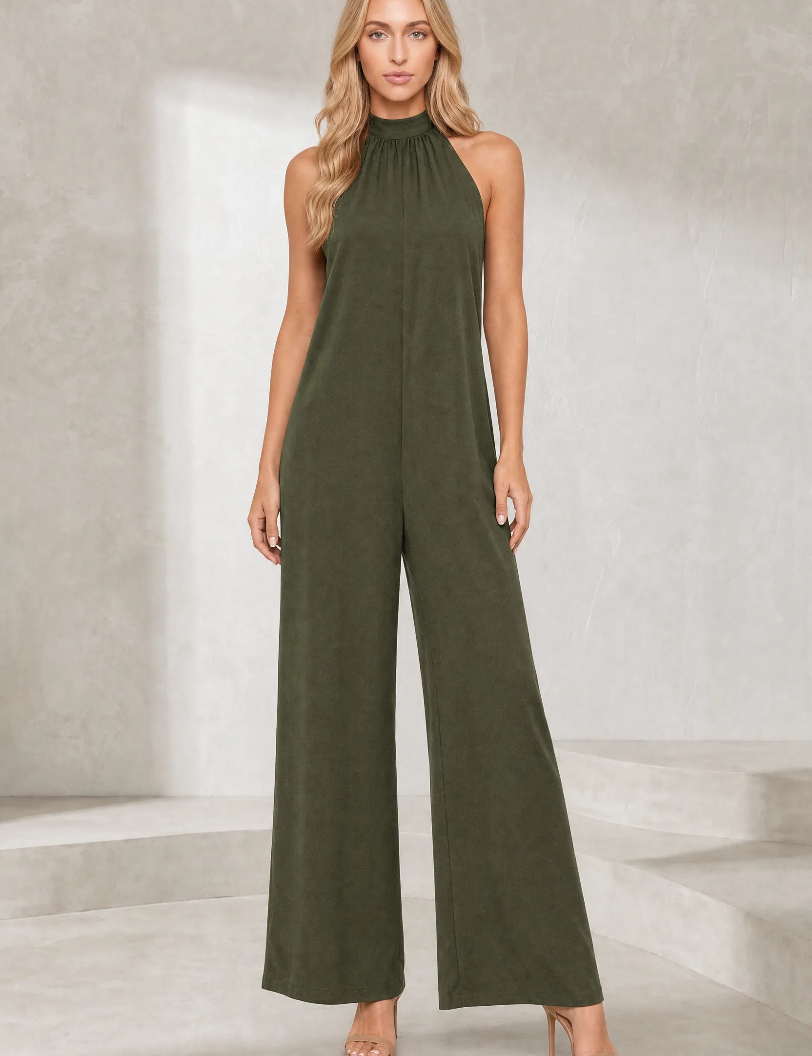 Combinaison col montant dos nu | Lounelle Paris