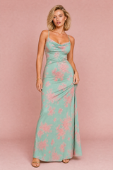 Vestido floral dois nu