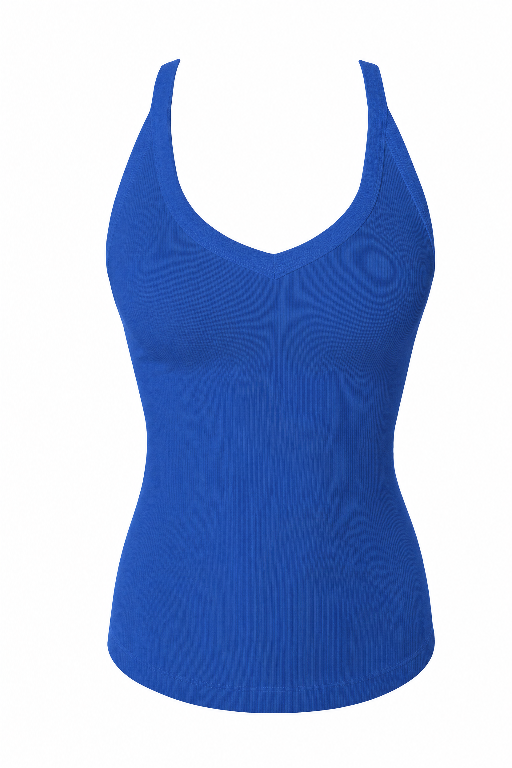 Débardeur côtelé col V | Lounelle Paris