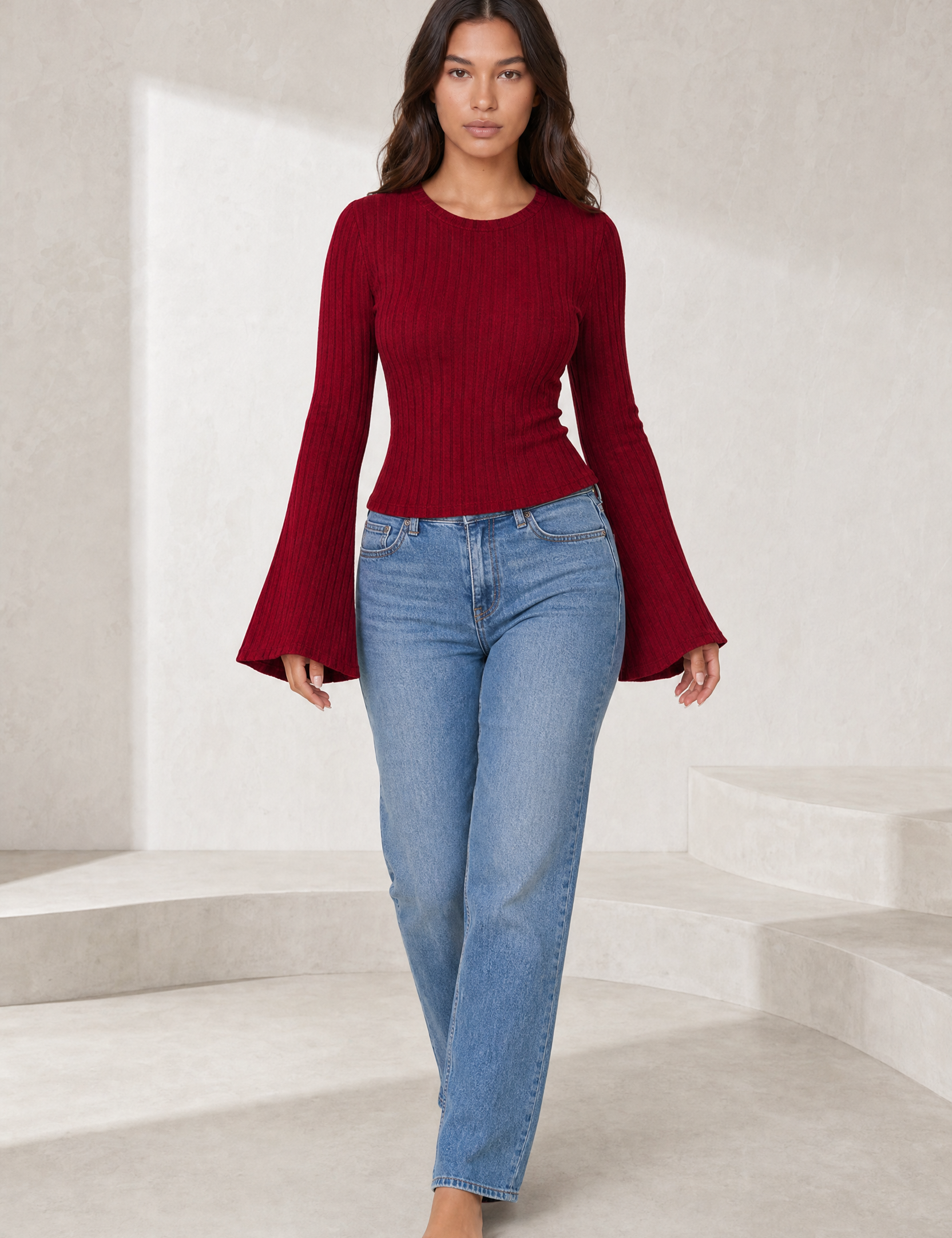 Top court manches évasées | Lounelle Paris