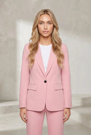 Ensemble blazer pantalon ajusté taille haute | Lounelle Paris