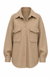 Manteau mi-long ample à revers | Lounelle Paris