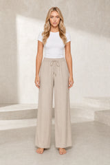 Pantalon droit coupe ample