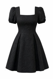 Robe col carré manches bouffantes | Lounelle Paris
