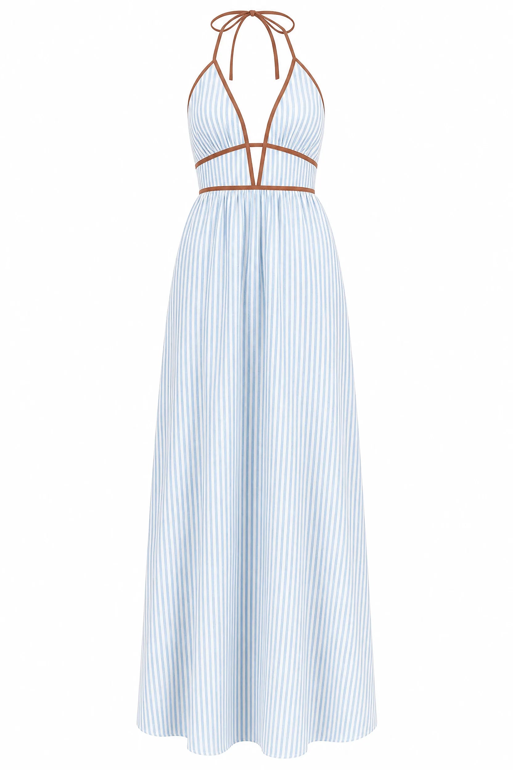 Robe longue col licou dos nu | Lounelle Paris