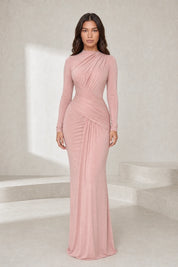 Robe longue drapée | Lounelle Paris