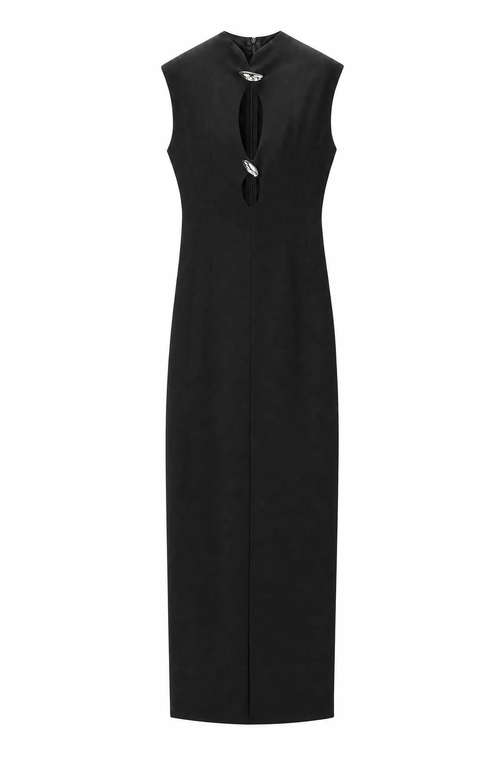 Robe longue moulante ajourée | Lounelle Paris