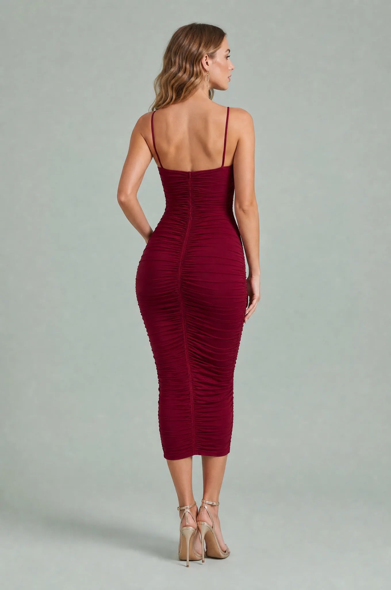 Robe moulante dos nu | Vue de dos | Lounelle Paris
